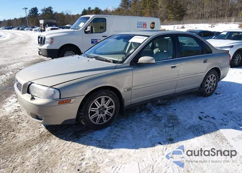 2004 Volvo S80 2.5T from USA, damaged, VIN YV1TS59H341374464